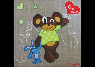 "Love Oscar" (20/20 cm)